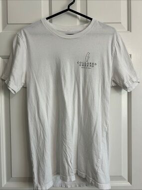Men’s White Logo Tee
